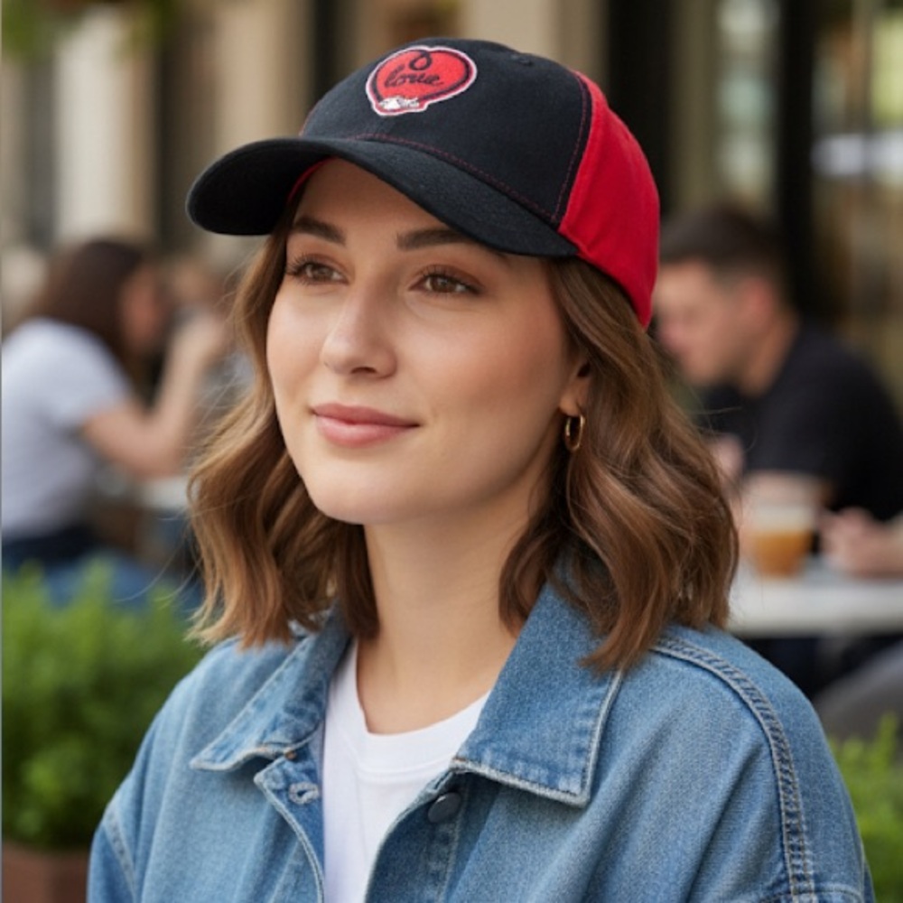 DISNEY Embroidered Heart Baseball Cap